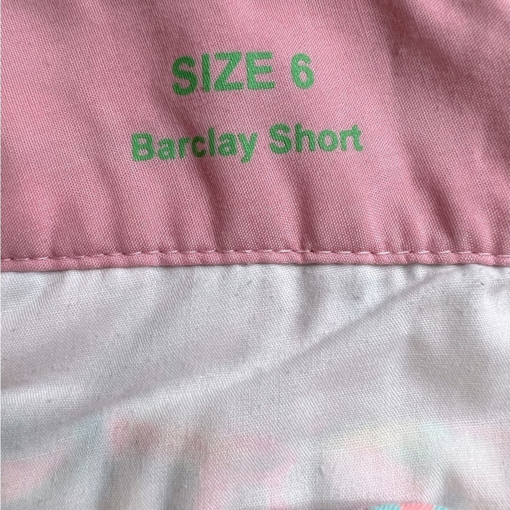 Lilly Pulitzer | Coastal Ocean Beachy Summer Coconut Girl Barclay Shorts - Picture 6 of 8